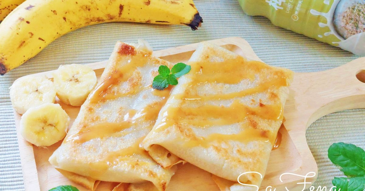 椰奶香蕉煎餅食譜與作法by Feng Lin - Cookpad