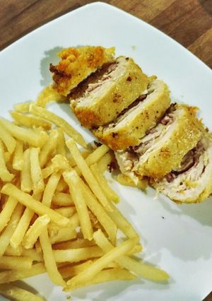 Foto resep Crispy Creamy Chicken Cordon Blue