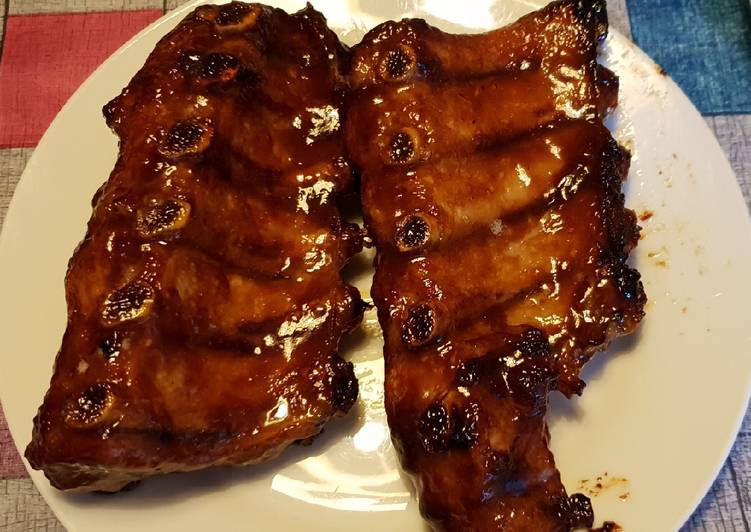 Costillas estilo Foster Hollywood ???? Receta de Juanjo - Cookpad