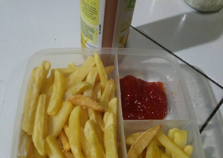 Kentang goreng ala KFC