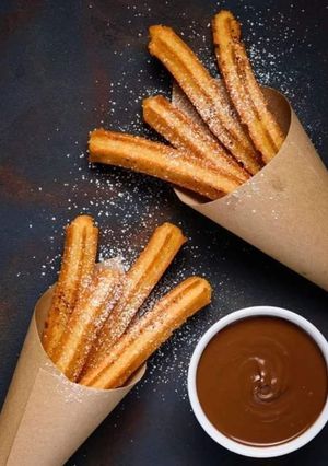 Una foto de Churros caseros