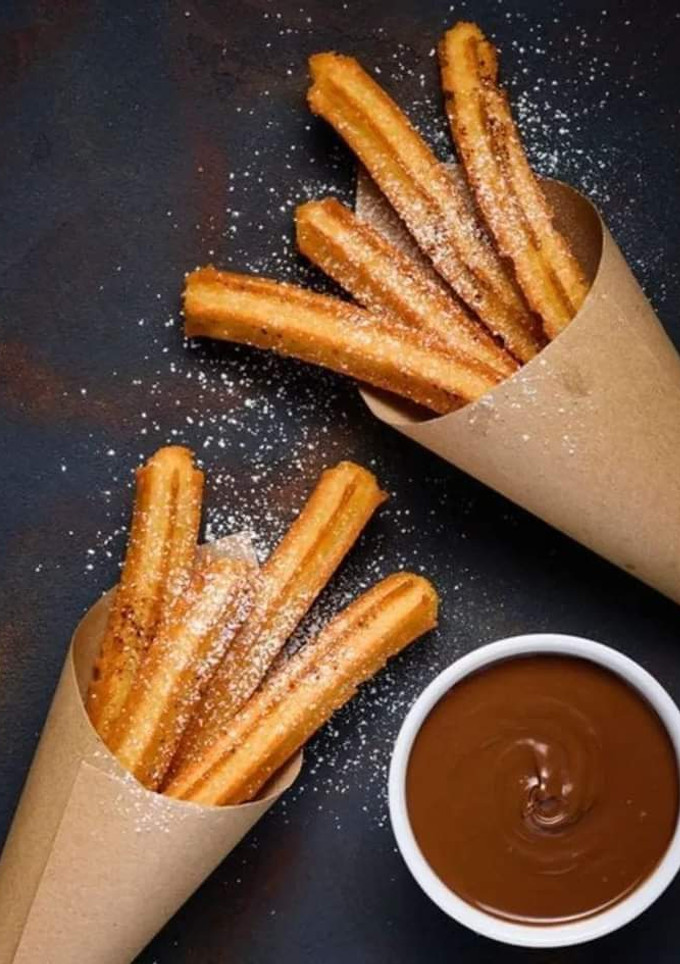 Una foto de Churros caseros