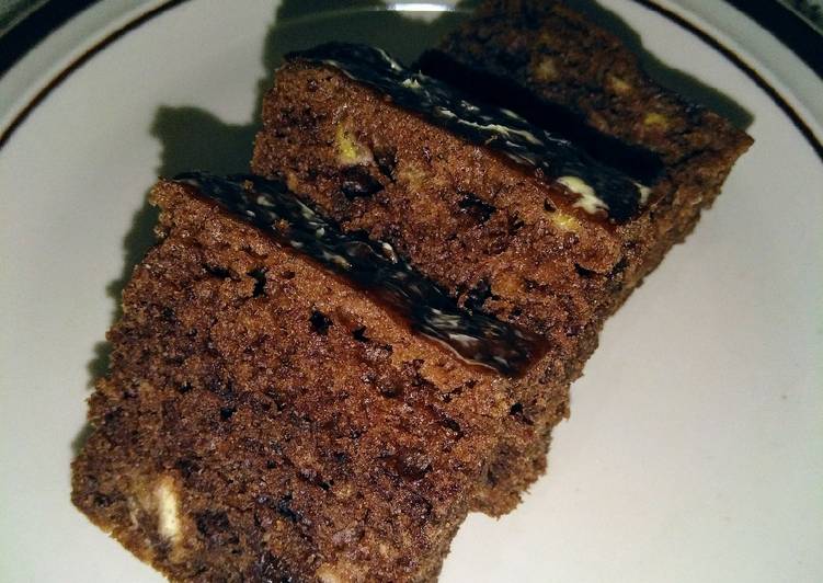 Bolu Pisang Coklat Lembut Enak Tanpa Mixer