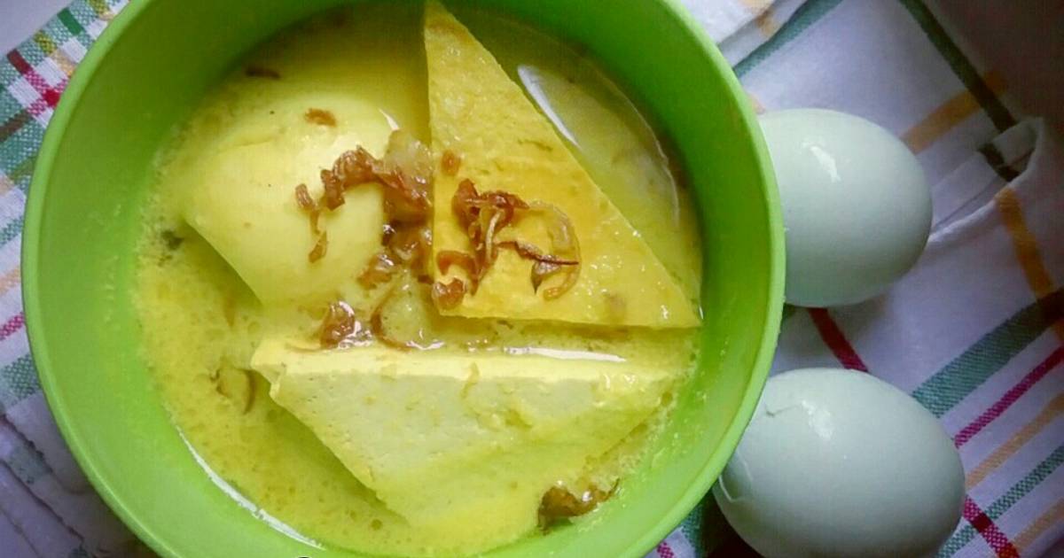 Resep Sayur Tahu Kuning Telur Oleh Sandra Risma Cookpad