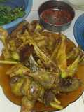 Kalkun Goreng Spesial + Sambal Terasi