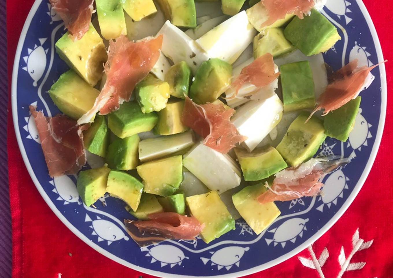 Ensalada individual como entrante 🎈