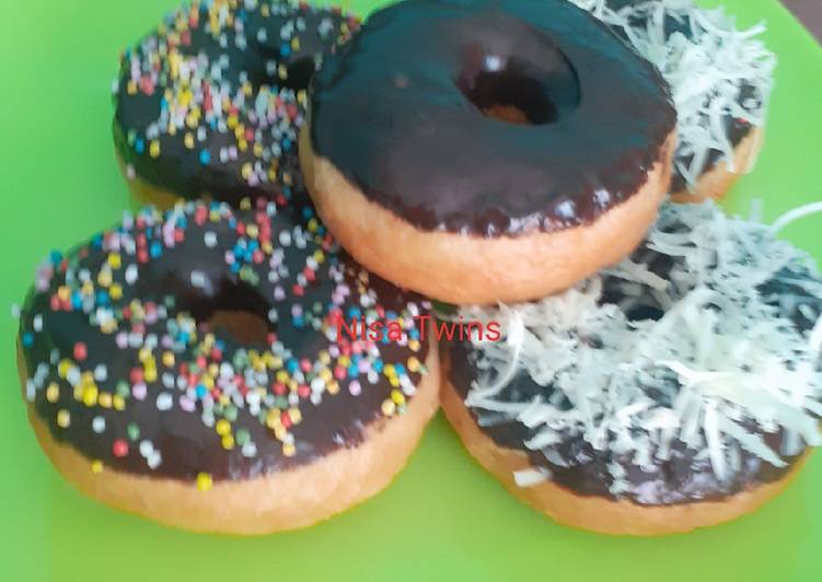 Resep Donat empuk tanpa kentang Anti Gagal