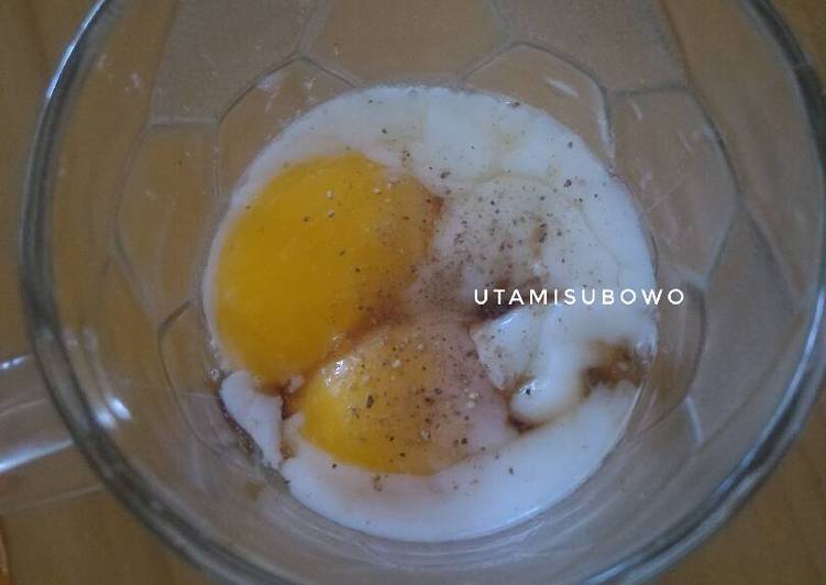 Rahasia Memasak Telur setengah matang seperti di warung kopi yang Lezat!