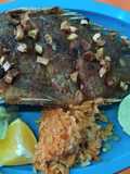 Mojarra frita al ajo