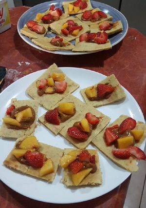Una foto de HotCake de plátano