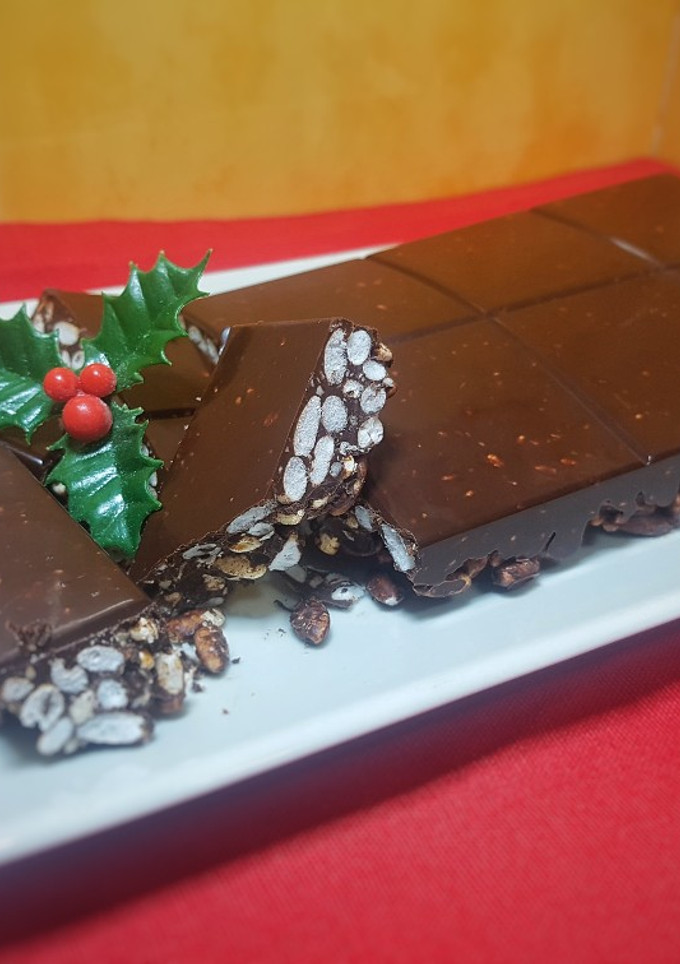 Una foto de Turrón Suchard saludable