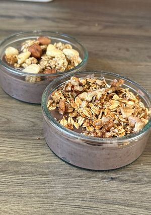 Proteines barnarizskása recept fotója