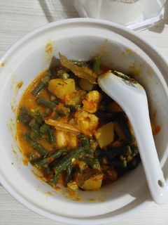 Foto resep Gulai Udang Kentang Kacang Panjang
