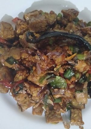 Foto resep Oseng tempe pedas manis