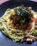 ‘Cha Soba’ Noodles with Beef & Egg