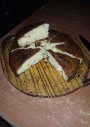Una foto de Bizcochuelo de limón casero