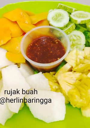 Foto resep Rujak buah