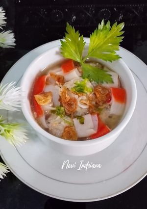 Foto resep Sup Bola Rambutan Crabstick