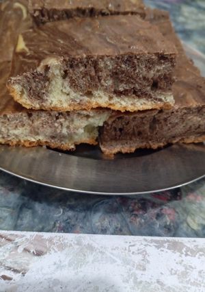 عکسی از دستور کیک زبرا