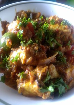 A picture of Panjabi Paneer tikka masala.