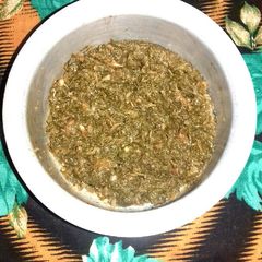 A picture of Mooli ke patton ka Saag.
