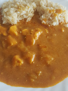 Una foto de Pollo al curry