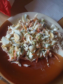 A picture of Chicken salad.
