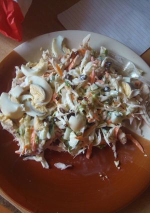 A picture of Chicken salad.