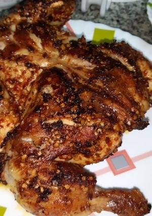 A picture of Patakha chicken.