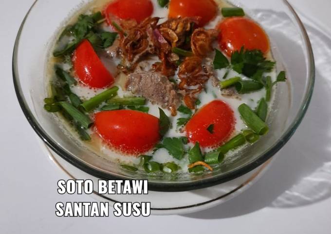 Recipe: Yummy 187. Soto Betawi Santan Susu