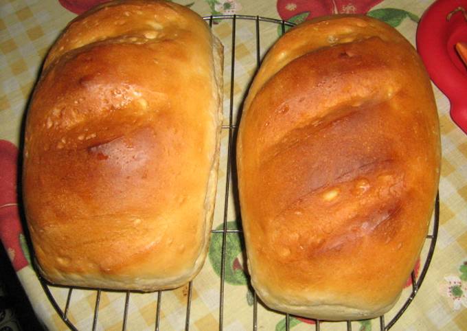 Fehér kenyér recept foto