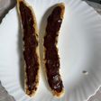 Snack banane chocolat beurre de cacahuète