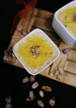 عکسی از دستور دسر خیر هندی (برای افطار)