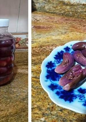 صورة لوصفة الباذنجان المخلل 🍆
