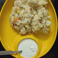 A picture of Bhagar khichdi.