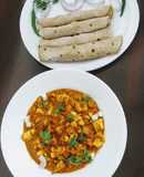 Mix veg with chapati