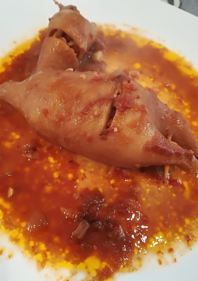 Una foto de Calamares rellenos