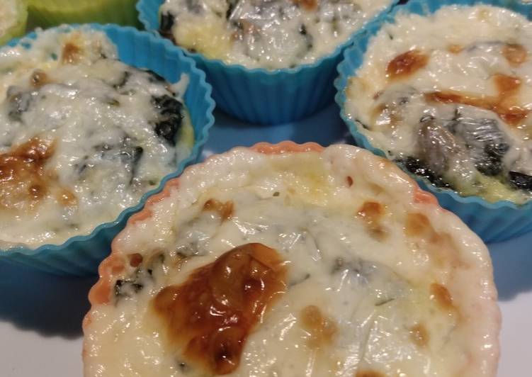 Cupcakes de acelga salados