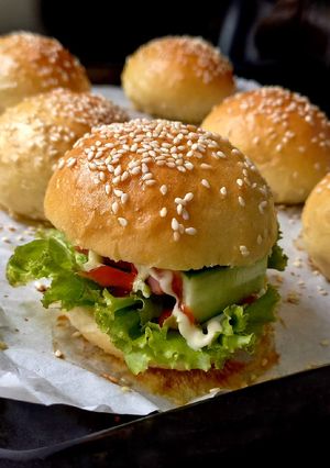 Foto resep Burger Bun