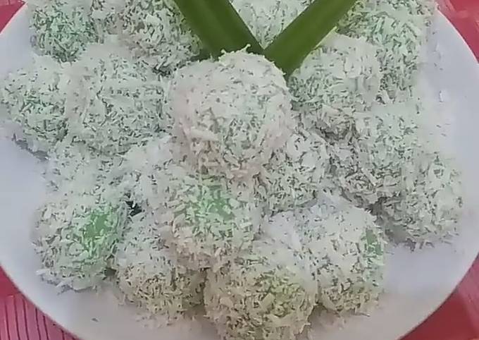 Kue Kelepon Ketan Gula Merah Viral