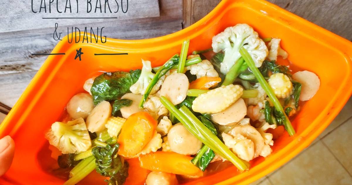 54 resep capcay  udang  dan bakso  enak dan sederhana Cookpad