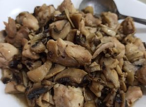 Foto resep Ayam jamur champignons menu cepat sederhana dan enak
