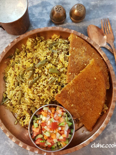 عکسی از دستور لوبیا پلو