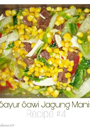 Foto resep Sayur Sawi Jagung Manis