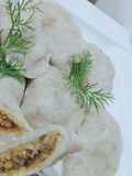Pierogi razowe z soczewicą
