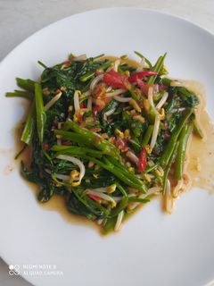 Foto resep Cah Kangkung Touge Pedas