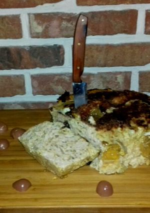 Une photo de Terrine aux oignons et à la bière