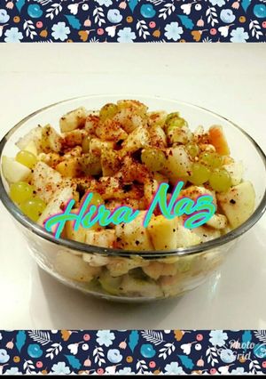 A picture of Fruit Chaat. KokabAndCookpad.