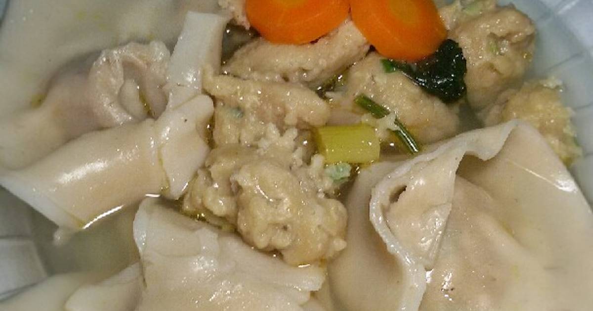 Resep Bakso Pangsit Kuah Oleh Dapur Emak Cookpad