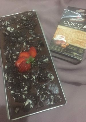 Foto resep Brownis coklat no bake no kukus super simpel